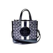 Coach Pre-owned Pre-owned Bomull axelremsvskor Multicolor, Dam