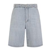 Bottega Veneta Denim Shorts Blue, Herr