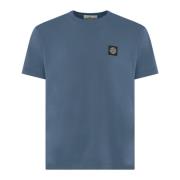 Stone Island T-Shirts Blue, Herr