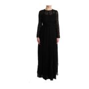 Dolce & Gabbana Maxi Dresses Black, Dam