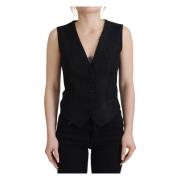 Dolce & Gabbana Vests Black, Dam