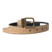 Dolce & Gabbana Belts Beige, Herr