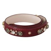 Dolce & Gabbana Belts Red, Dam