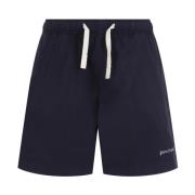 Palm Angels Casual Shorts Blue, Herr