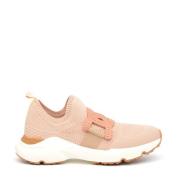 Tod's Lyxiga Rosa Sneakers Pink, Dam