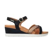 Mephisto Flat Sandals Multicolor, Dam