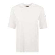 Moncler T-Shirts White, Dam