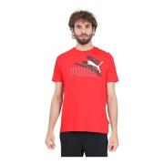 Puma T-Shirts Red, Herr