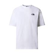 The North Face Oversize Simple Dome Vit T-shirt White, Herr