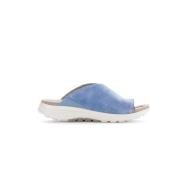 Gabor Rullande Slides - Blå Komfort Design Blue, Dam