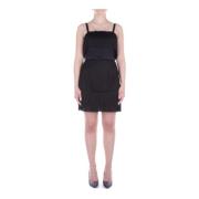 Elisabetta Franchi Short Dresses Black, Dam