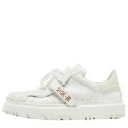 Dior Vintage Pre-owned Laeder sneakers White, Dam