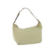 Prada Vintage Pre-owned Nylon prada-vskor Beige, Dam