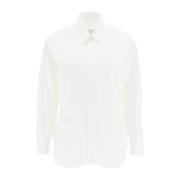 Maison Margiela Klassisk Vit Button-Up Skjorta White, Dam