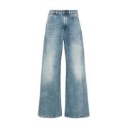 3X1 Högmidjade Blå Denim Jeans Blue, Dam