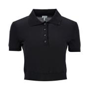 Loewe Polo Shirts Black, Dam