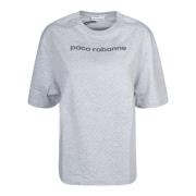 Paco Rabanne Grå Tee Shirt P073 Gray, Dam