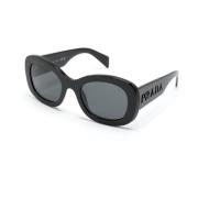 Prada PR A13S 1Ab5S0 Sunglasses Black, Dam