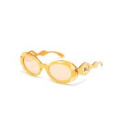 Dolce & Gabbana Dx6005 33347J Sunglasses Yellow, Dam