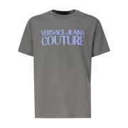 Versace Jeans Couture T-Shirts Gray, Herr