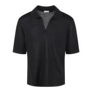 Saint Laurent Polo Shirts Black, Herr