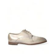 Dolce & Gabbana Laced Shoes Beige, Herr