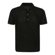 Barena Venezia Polo Shirts Black, Herr