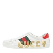 Gucci Vintage Pre-owned Laeder sneakers Multicolor, Herr