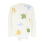 Comme des Garçons Round-neck Knitwear Multicolor, Herr