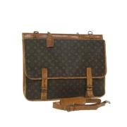 Louis Vuitton Vintage Pre-owned Canvas louis-vuitton-vskor Brown, Dam