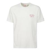 MC2 Saint Barth Vit Bomull Kortärmad T-shirt White, Herr