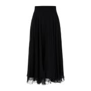 Dolce & Gabbana Maxi Skirts Black, Dam