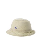 Burberry Quiltad Bucket Hat - Nylon - Beige Beige, Unisex