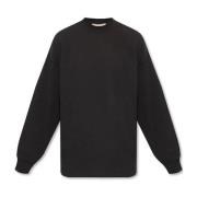 Fear Of God Logo Bak Sweatshirt - Essentials Black, Herr