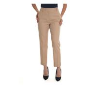 Max Mara Weekend New York Stil Byxor Beige, Dam