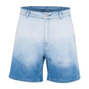 My Essential Wardrobe Blå Dip Dye Shorts & Knickers Blue, Dam