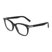 Dior Fyrkantiga Acetatglasögon S20I Black, Unisex