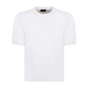 Moncler Präglad Logotyp T-shirt och Polo White, Herr
