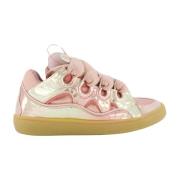 Lanvin Curb Sneakers för Damer Pink, Dam