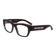 Balenciaga Fyrkantig ram glasögon Bb0264O Brown, Unisex