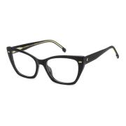 Carrera Black Eyewear Frames Black, Unisex