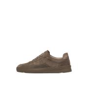 Filling Pieces Taupe Suede Minimalist Sneaker Brown, Unisex
