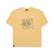 Munich Vintage Casual T-shirt Sneakers Yellow, Herr