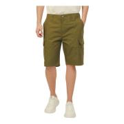 Dickies Militära Cargo Shorts Millerville Green, Herr