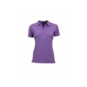 Polo Ralph Lauren Slim Polo Shirt Purple, Dam