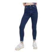 Tommy Jeans Super Skinny High Waist Jeans Blue, Dam