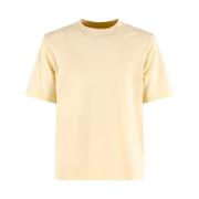 Circolo 1901 Gul Jersey T-shirt Regular Fit Yellow, Herr
