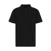 Roberto Collina Svarta Jersey T-shirts och Polos Black, Herr