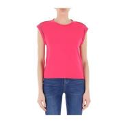 Liu Jo Casual T-shirt för män och kvinnor Pink, Dam