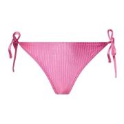 Calvin Klein Side Tie Badkläder Kollektion Vår/Sommar Pink, Dam